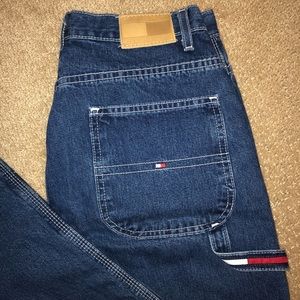 Vintage Tommy Hilfiger Dark Wash Carpenter Jeans